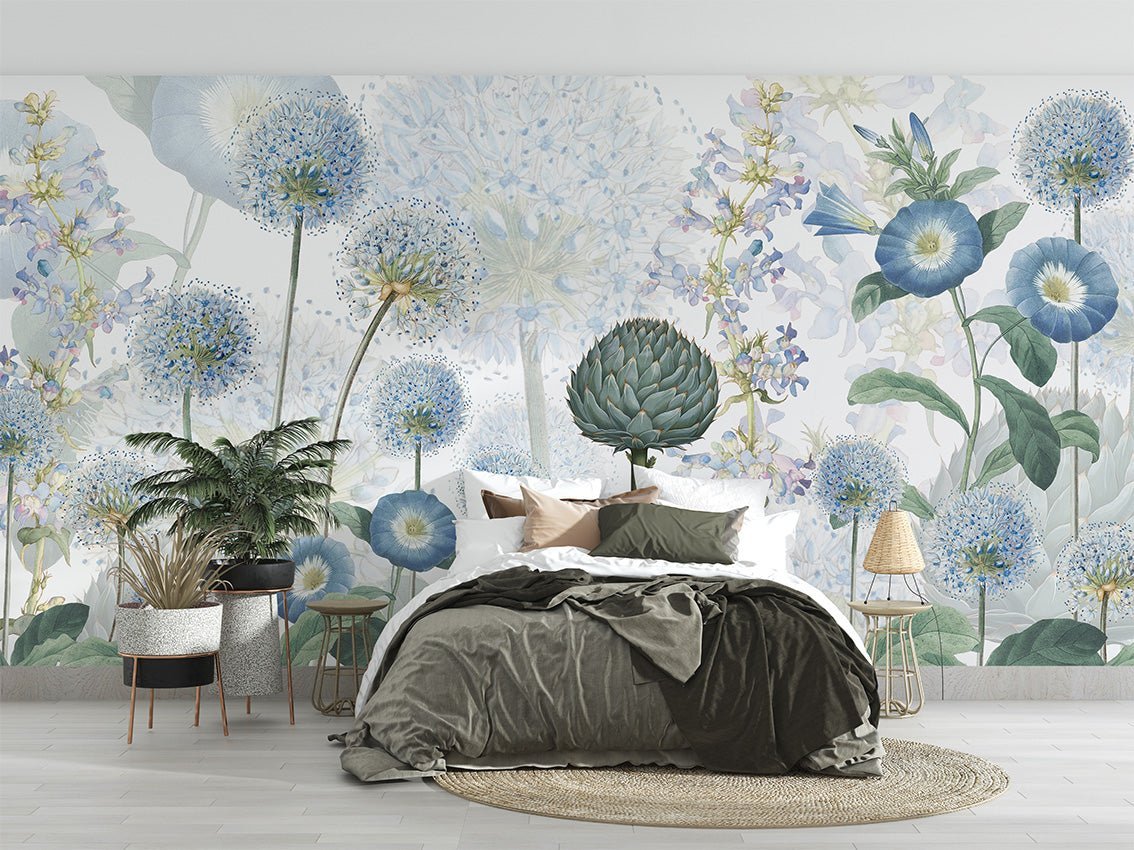 Blue Wild Meadow - Le Petit Marché Home Furniture