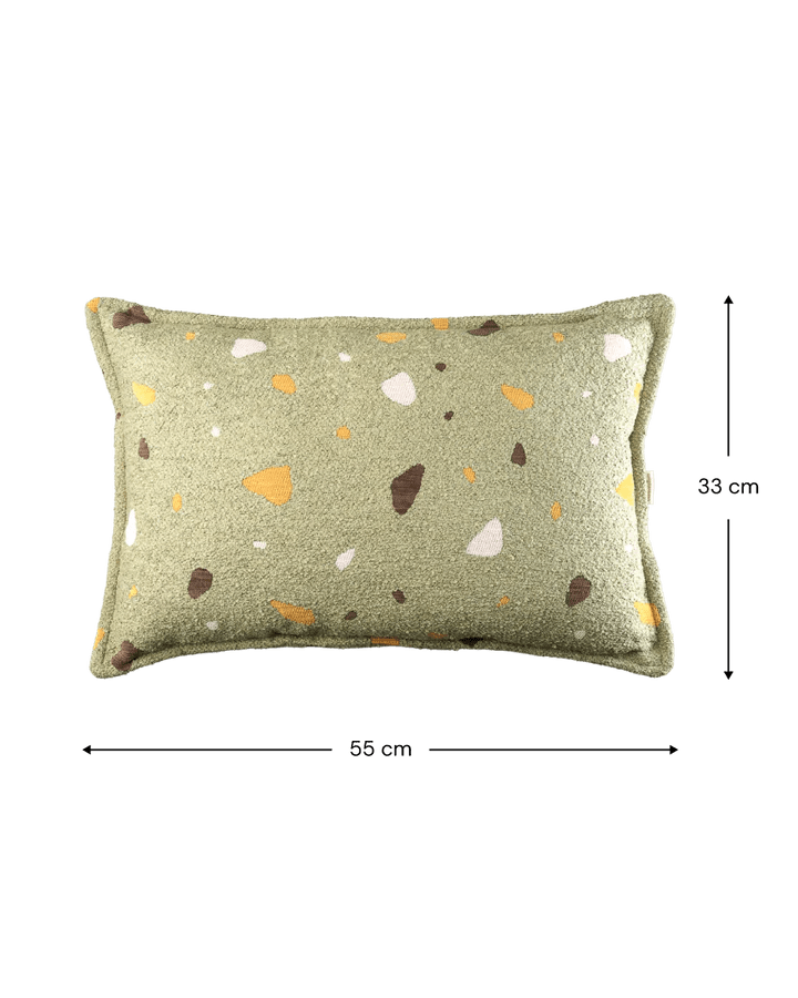 Bolster, Terrazzo Moss (Pre - Order) - Le Petit Marché Home Furniture