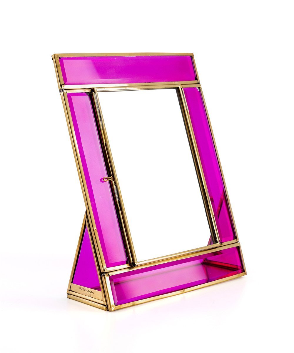 Bonnie Colored Frame Large Ruby Pink - Le Petit Marché Home Furniture