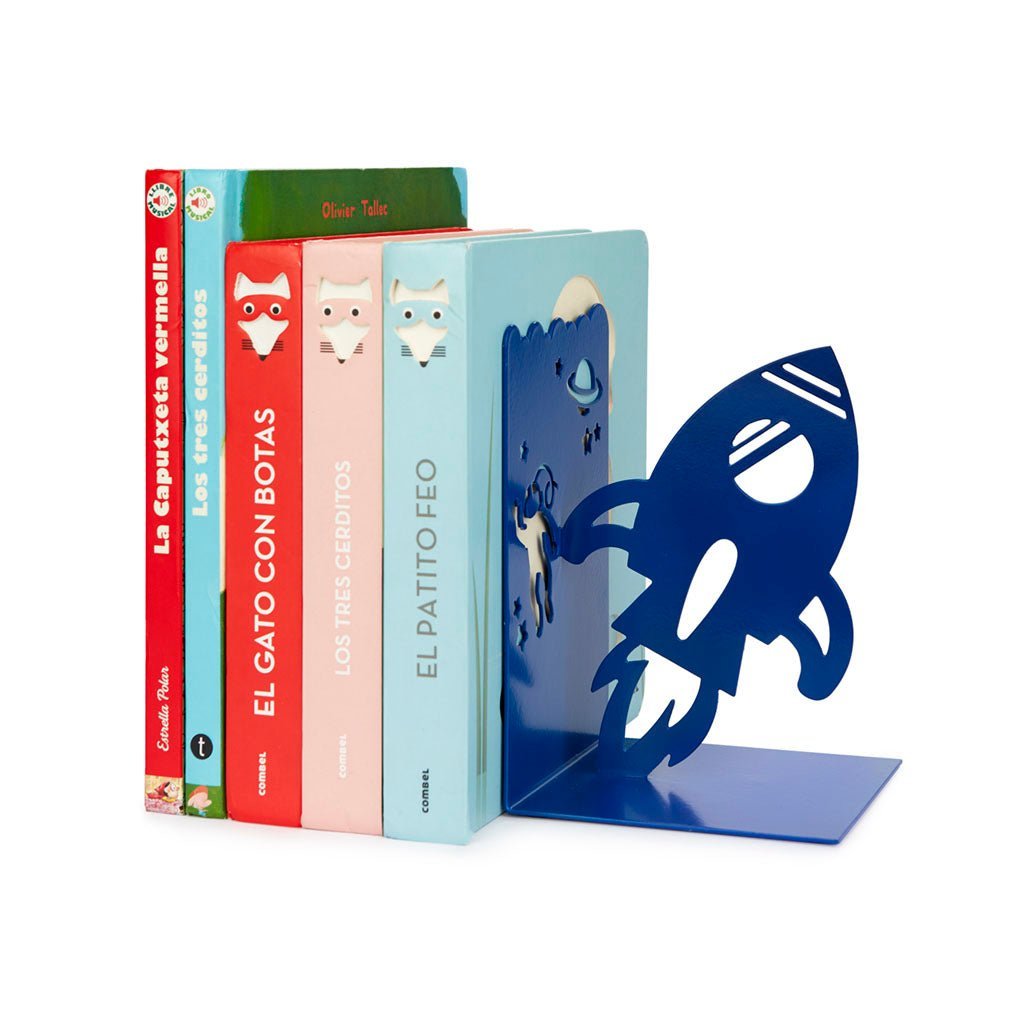 Bookend Space Walk, Blue - Le Petit Marché Home Furniture