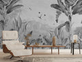 Botanical Beauty - Black and White - Le Petit Marché Home Furniture