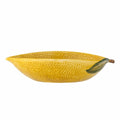 Bowl Limone, Yellow, Stoneware - Le Petit Marché Home Furniture