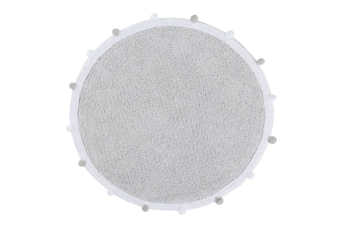 Bubbly Washable Rug - Light Grey - Le Petit Marché Home Furniture