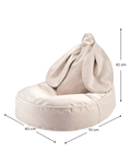 Bunny Beanbag, Dusty Beige - Le Petit Marché Home Furniture