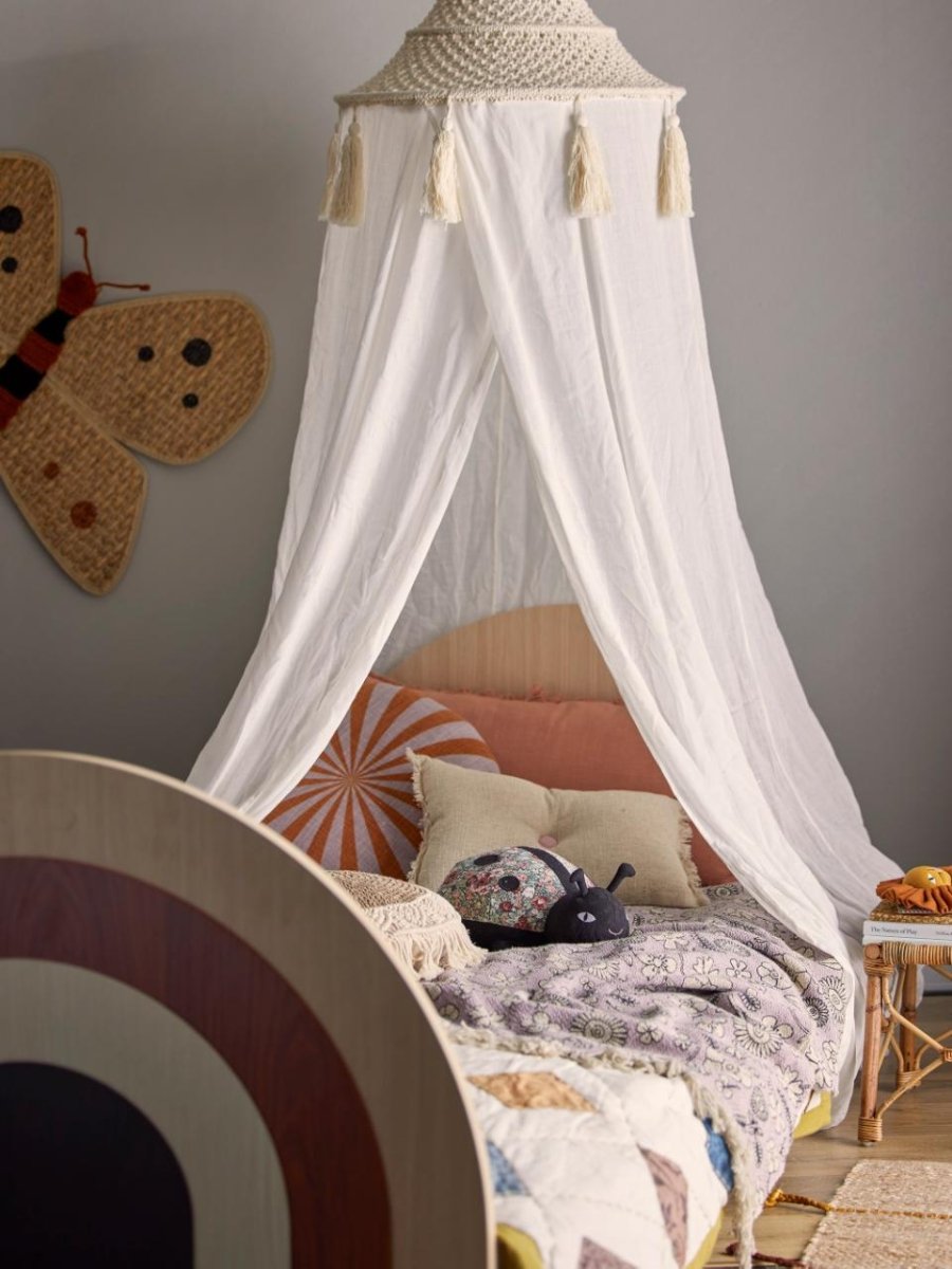 Canopy Hugh, Nature, Cotton - Le Petit Marché Home Furniture