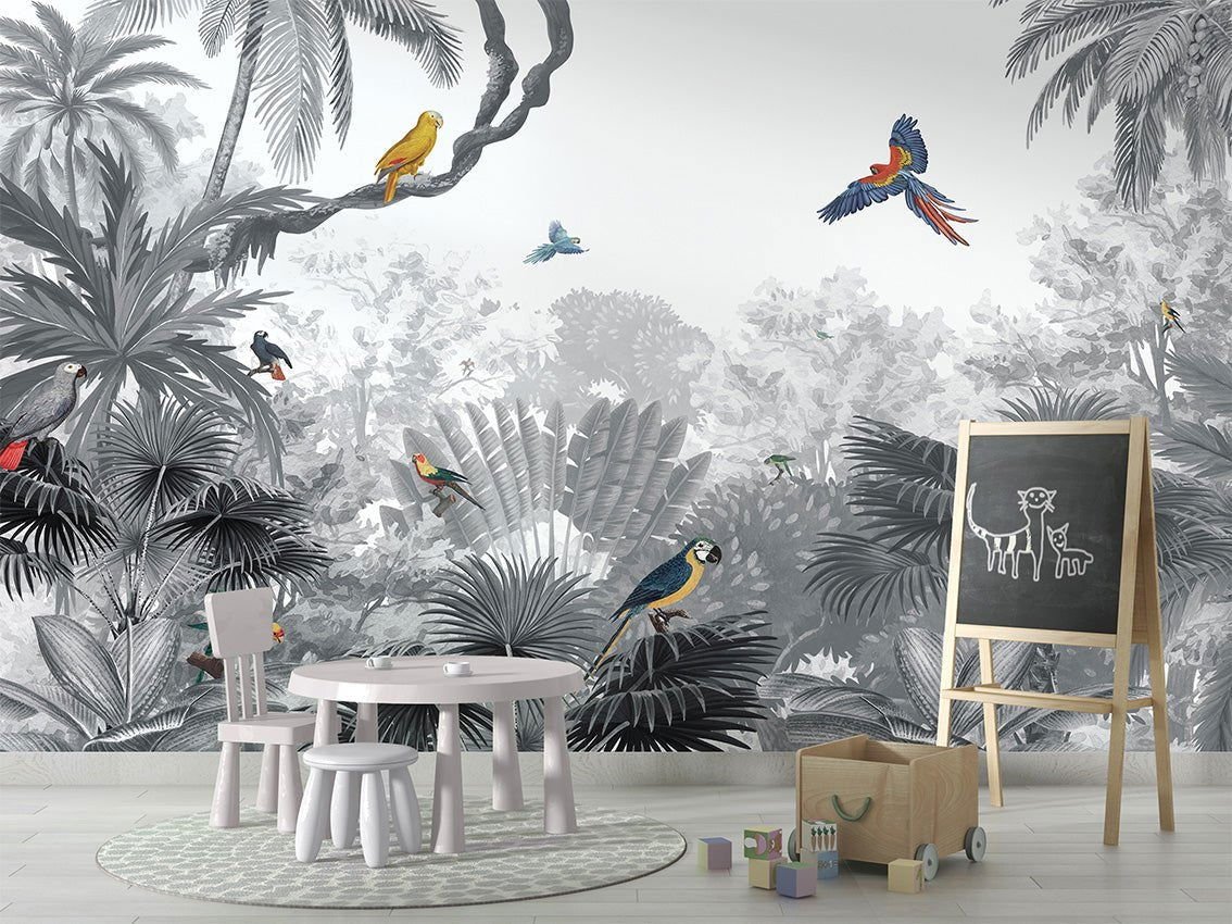 Canopy Jungle - Black and White - Le Petit Marché Home Furniture