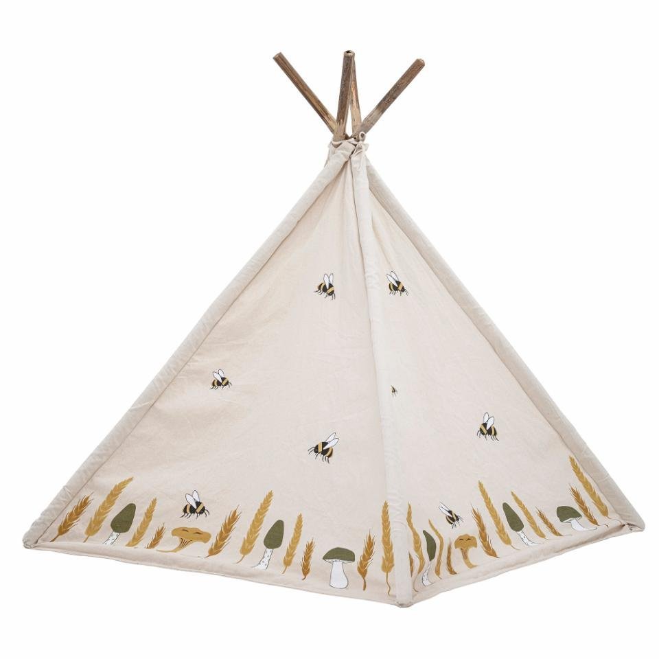 Children's Tipi Millo, Nature, Cotton - Le Petit Marché Home Furniture