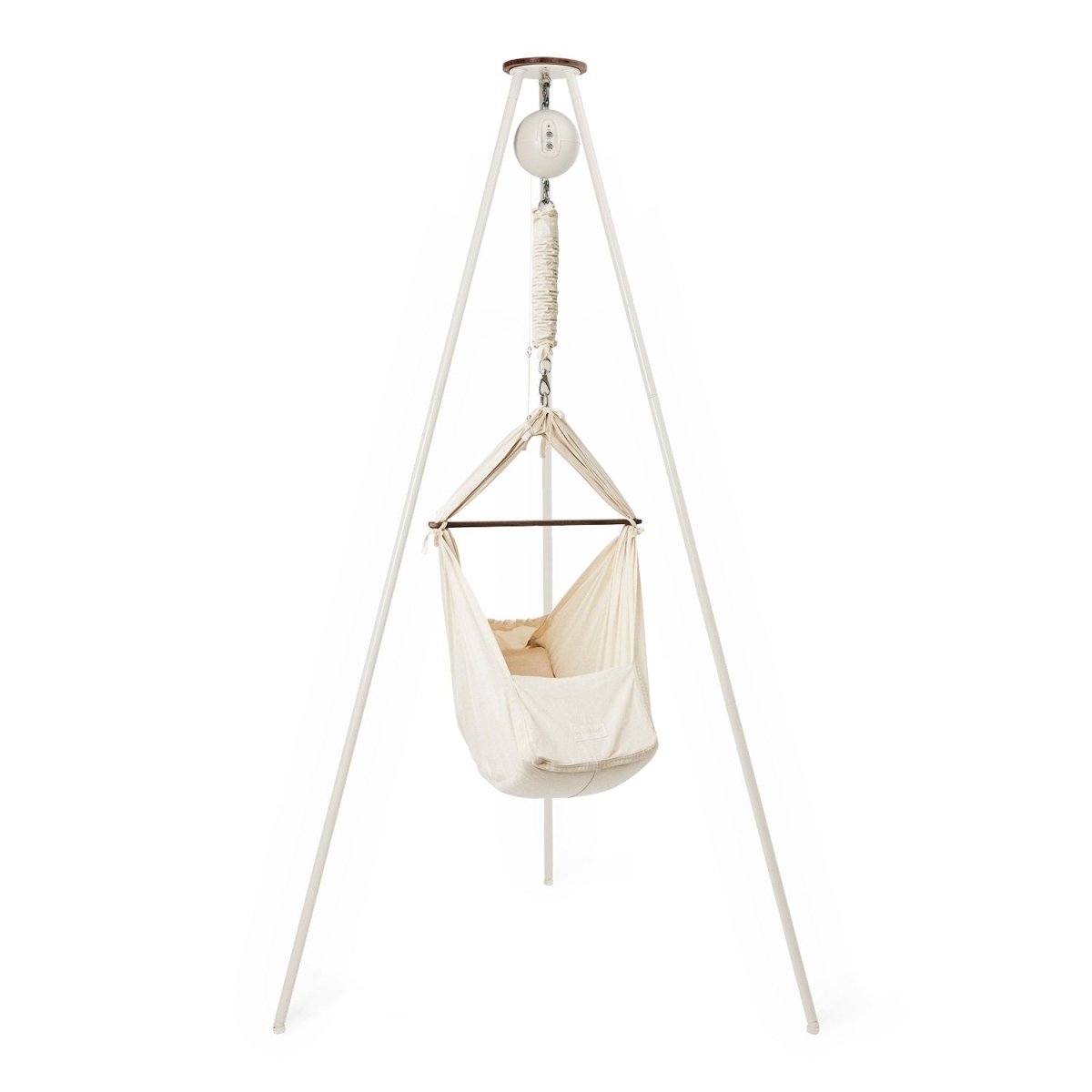 Classic Hammock Moonboon Bundle Nature - with Motor and Tripod Stand 2.0 (white) - Le Petit Marché Home Furniture