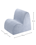 Cloud Chair, Blueberry Blue (Pre - Order) - Le Petit Marché Home Furniture