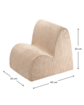 Cloud Chair, Brown Sugar (Pre - Order) - Le Petit Marché Home Furniture