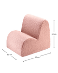 Cloud Chair, Guava (Pre - Order) - Le Petit Marché Home Furniture