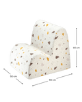 Cloud Chair, Terrazzo Marble (Pre - Order) - Le Petit Marché Home Furniture