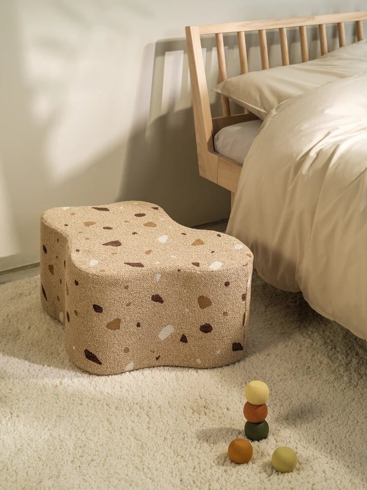 Cloud Pouffe, Terrazzo Sand (Pre - Order) - Le Petit Marché Home Furniture