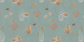 Coral Garden - Blue - Le Petit Marché Home Furniture