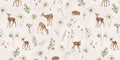 Dancing Deer - White - Le Petit Marché Home Furniture