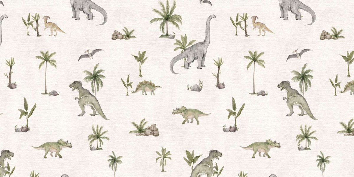 Dashing Dinos - White - Le Petit Marché Home Furniture