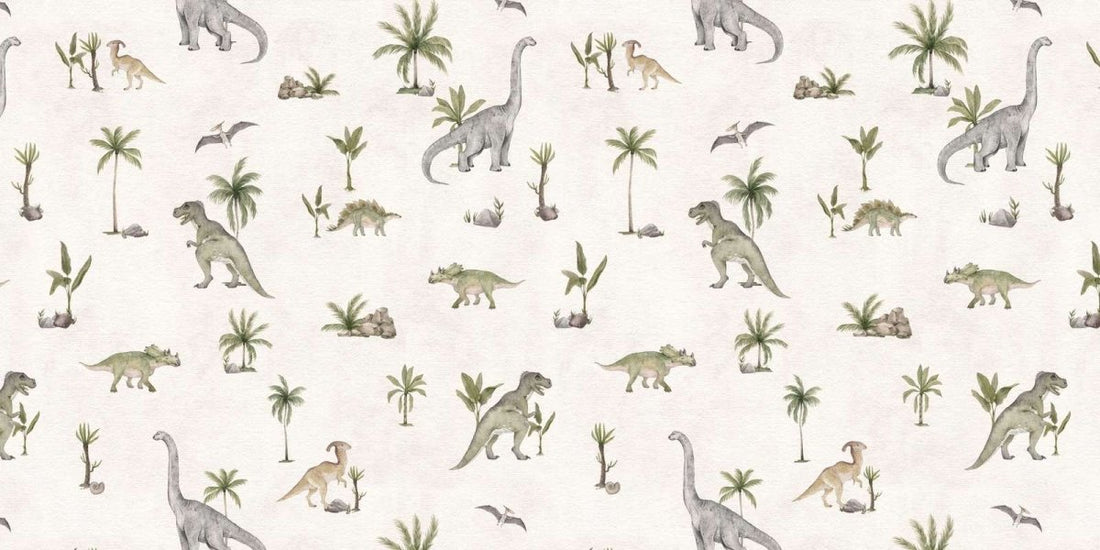 Dashing Dinos - White - Le Petit Marché Home Furniture