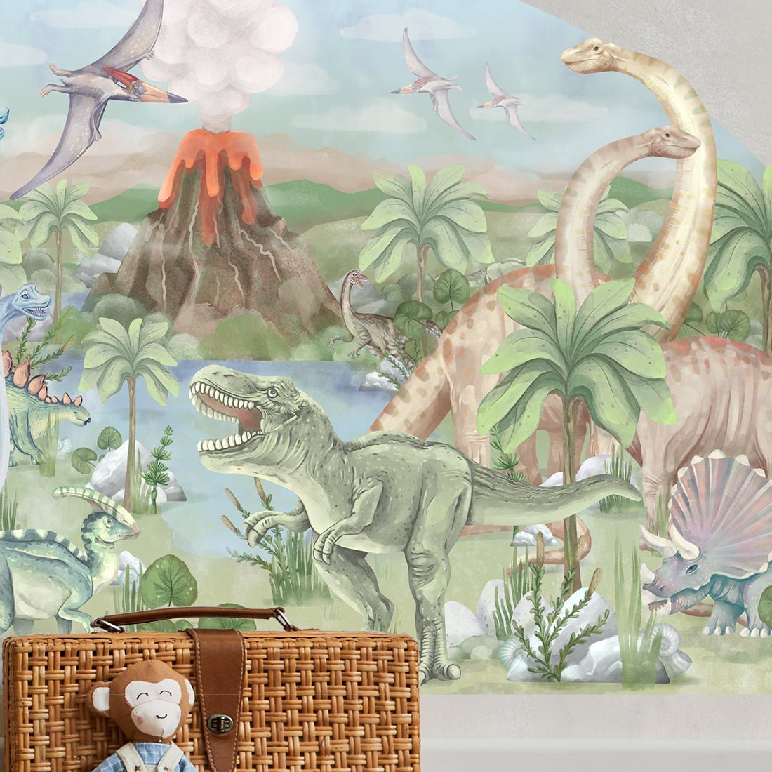 Dinosaurs, Wall Stickers - Le Petit Marché Home Furniture