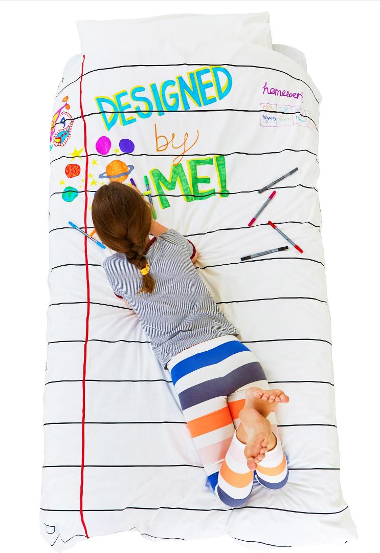 Doodle Duvet, Single - Le Petit Marché Home Furniture