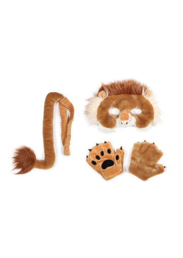 Dress - Up Set, Lion (Mask - Gloves - Tail) - Le Petit Marché Home Furniture