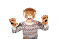 Dress - Up Set, Lion (Mask - Gloves - Tail) - Le Petit Marché Home Furniture