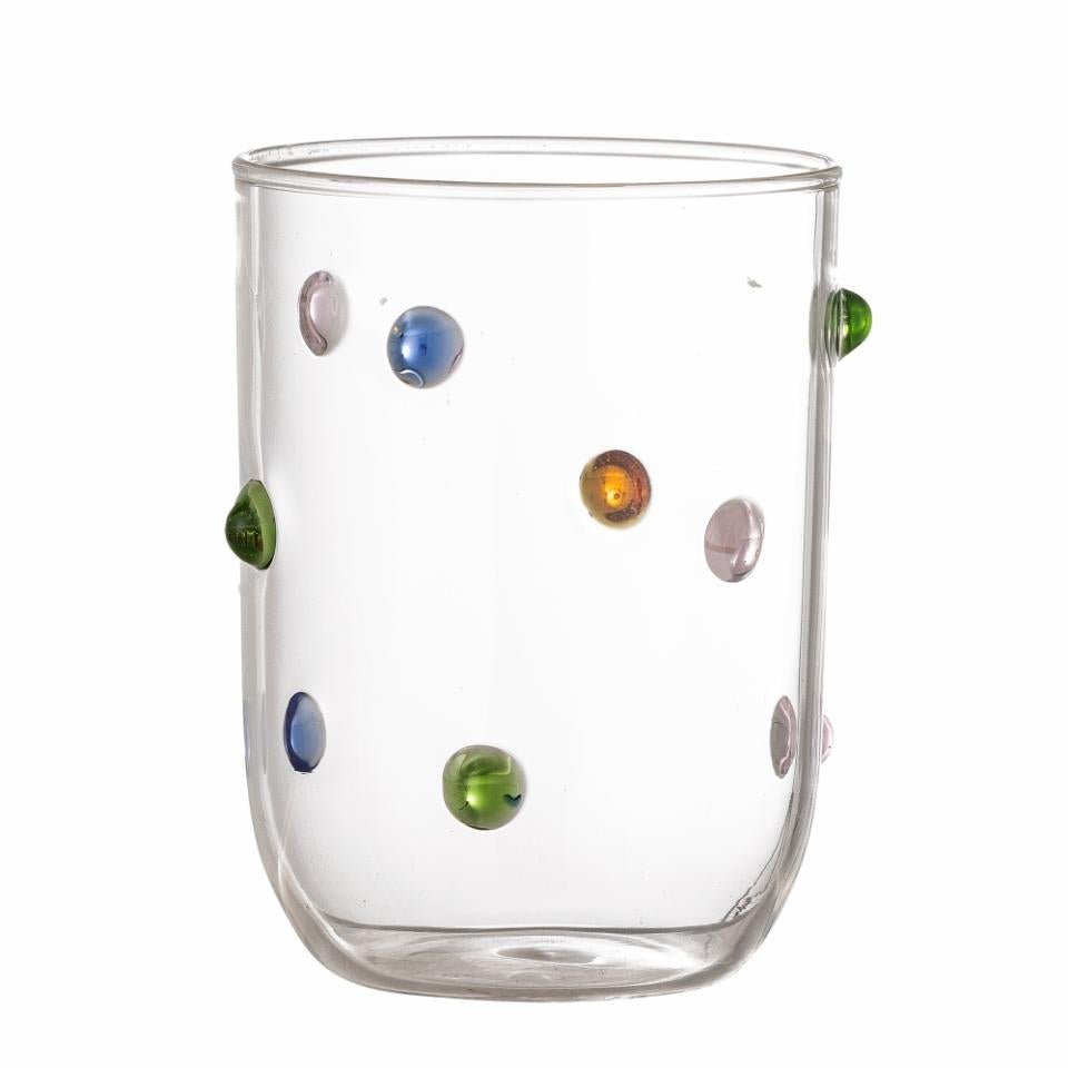 Drinking Glass Thalia, Clear, Glass - Le Petit Marché Home Furniture