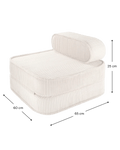 Flip Chair, Marshmallow (Pre - Order) - Le Petit Marché Home Furniture