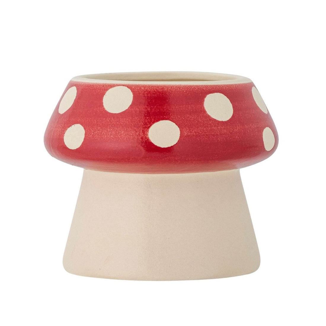 Flowerport Sophine, Red, Stoneware - Le Petit Marché Home Furniture