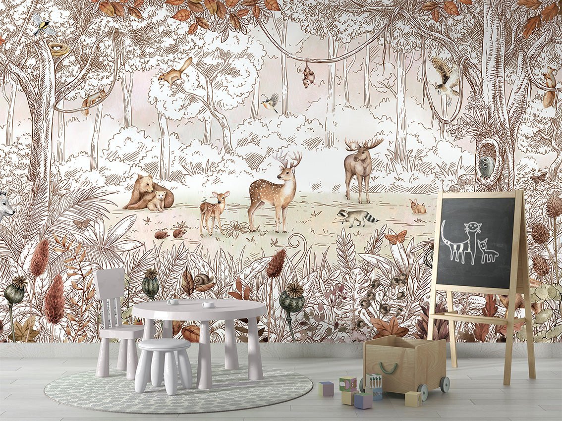 Forest Friends - Autumn - Le Petit Marché Home Furniture