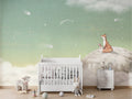 Fox on the Moon, Green - Le Petit Marché Home Furniture