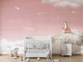 Fox on the Moon, Pink - Le Petit Marché Home Furniture