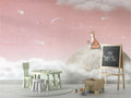 Fox on the Moon, Pink - Le Petit Marché Home Furniture