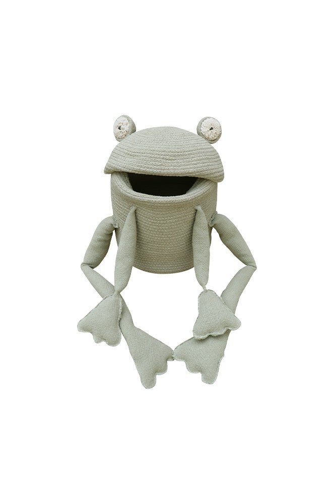 Fred the Frog - Storage Basket - Le Petit Marché Home Furniture