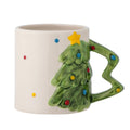 Ginnie Mug, Green, Stoneware - Le Petit Marché Home Furniture