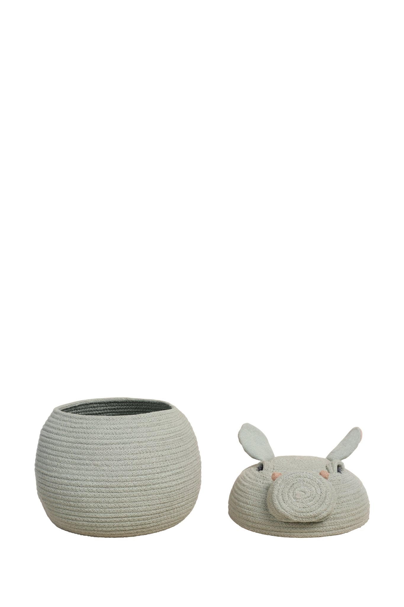 Henry the Hippo - Storage Basket - Le Petit Marché Home Furniture