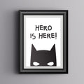 Hero, Poster, 20x30cm - Le Petit Marché Home Furniture