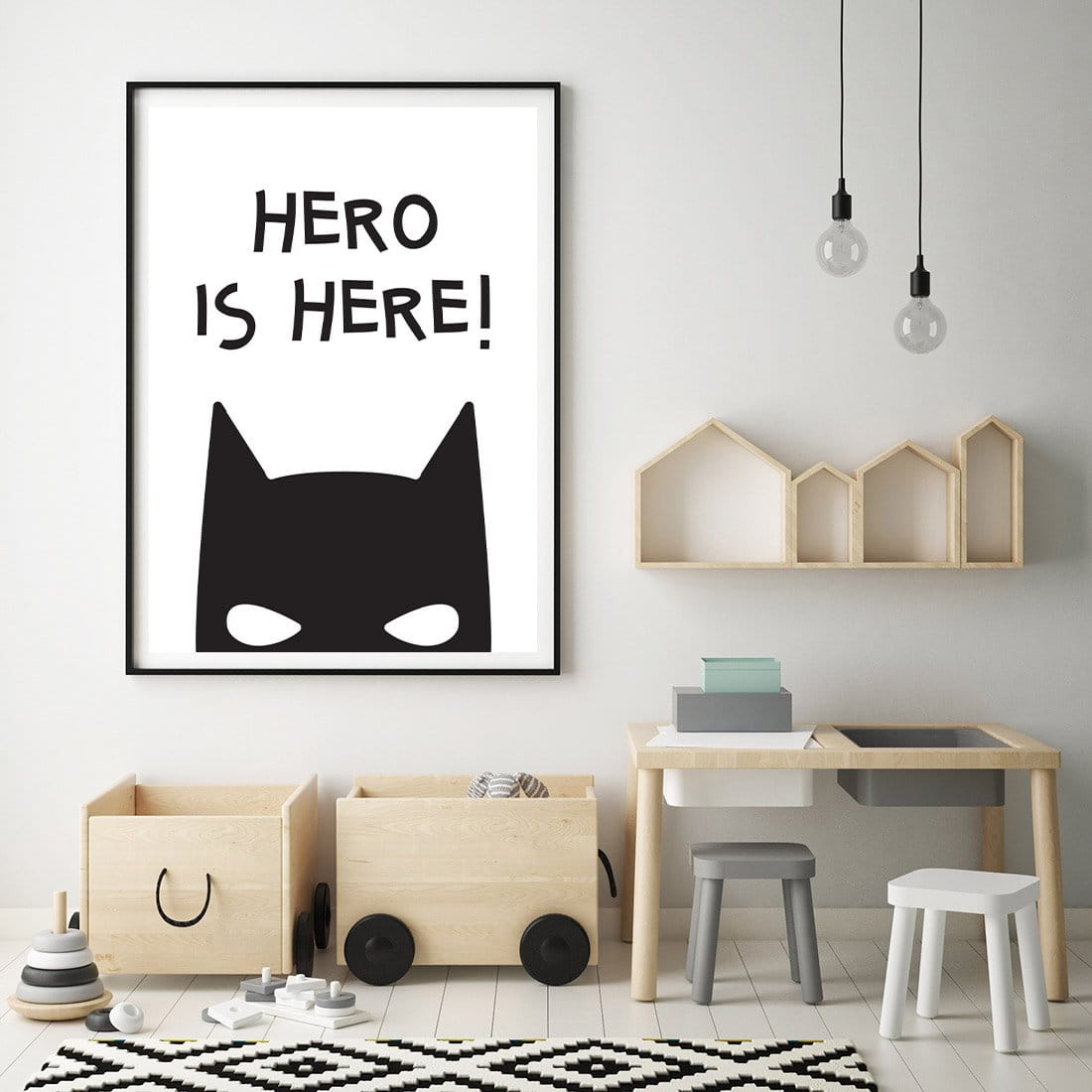 Hero, Poster, 20x30cm - Le Petit Marché Home Furniture