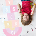 Hopscotch Pink, Wall/Floor Stickers - Le Petit Marché Home Furniture