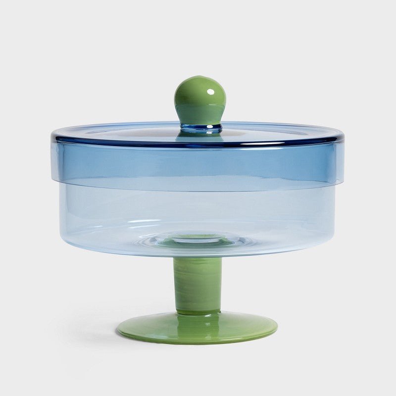 Jar duo blue - Le Petit Marché Home Furniture