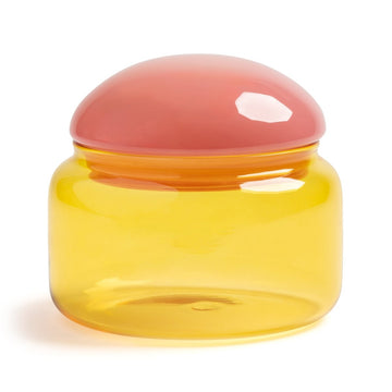 Jar Puffy,Yellow - Le Petit Marché Home Furniture