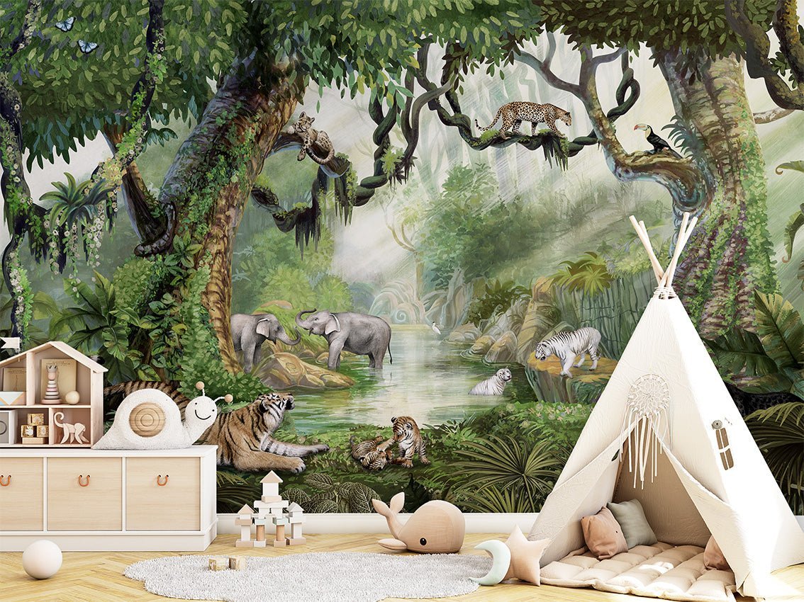 Jungle Cats - Le Petit Marché Home Furniture