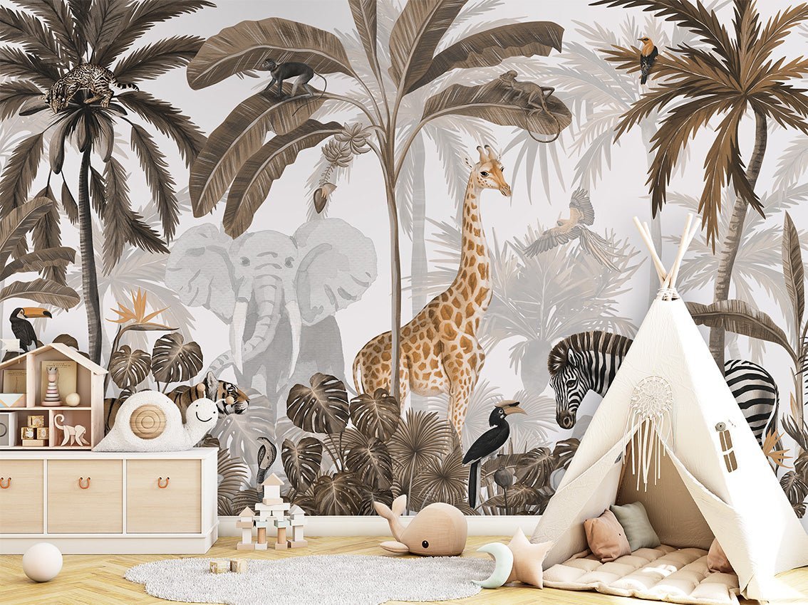 Jungle Jive - Sepia - Le Petit Marché Home Furniture