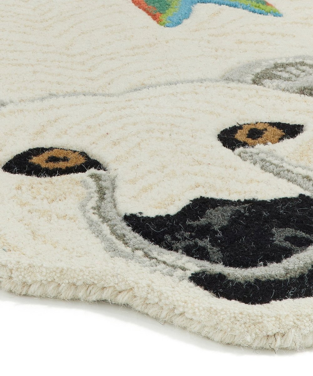 Kasbah Polar Bear Rug, Large - Le Petit Marché Home Furniture