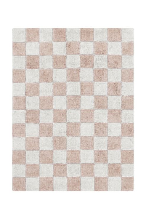 Kitchen Tiles Rose, Washable Rug - Le Petit Marché Home Furniture