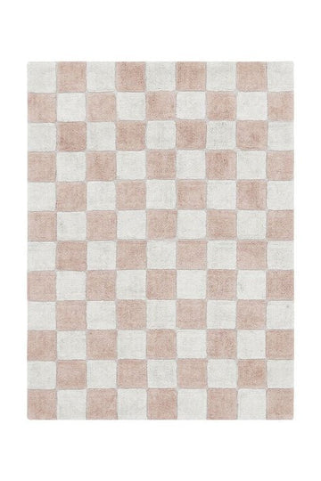 Kitchen Tiles Rose, Washable Rug - Le Petit Marché Home Furniture