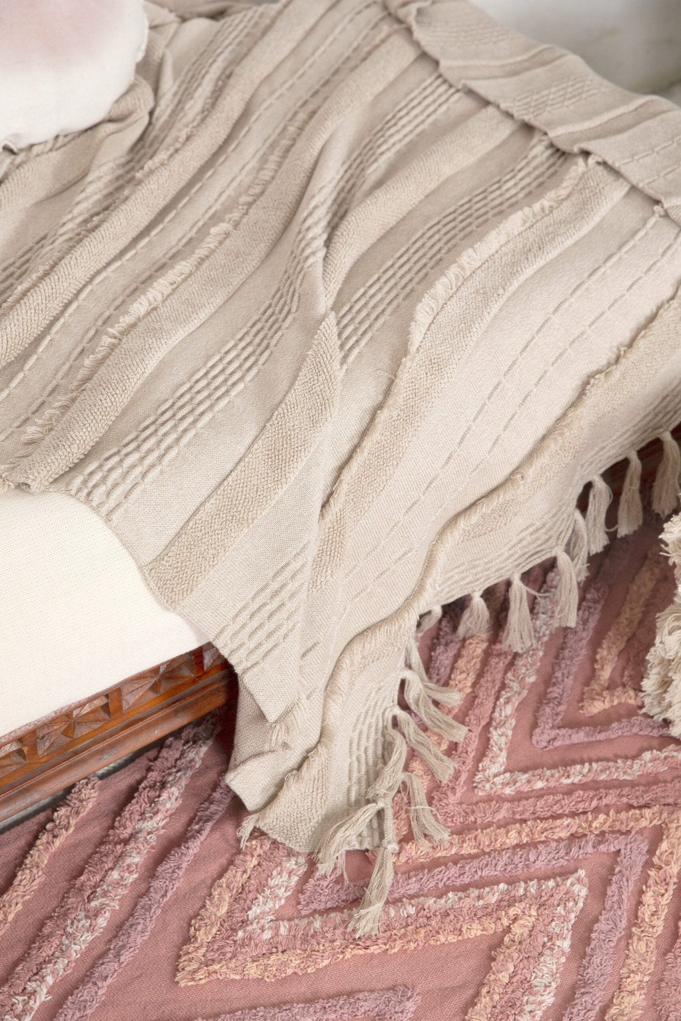 Knitted Blanket - Air Dune - Le Petit Marché Home Furniture