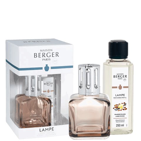 Lampe Glaçon Nude with 250ml Amber Powder Refill - Le Petit Marché Home Furniture