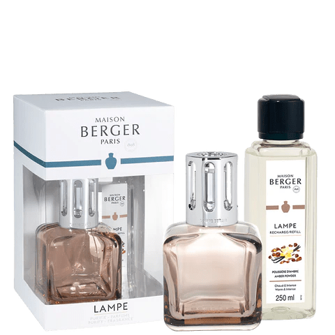 Lampe Glaçon Nude with 250ml Amber Powder Refill - Le Petit Marché Home Furniture