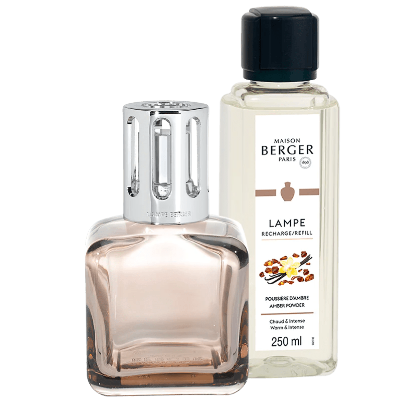 Lampe Glaçon Nude with 250ml Amber Powder Refill - Le Petit Marché Home Furniture