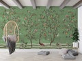 Lemon Tree Chinoiserie - Green - Le Petit Marché Home Furniture